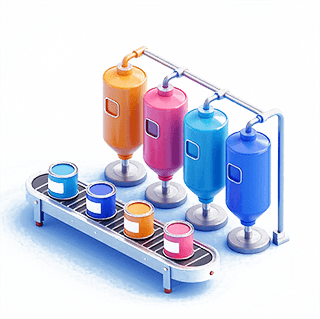 Color palette illustration